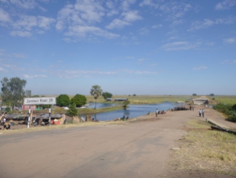 Where Mongu and the Zambezi floodplain meet - 25 kilometers from the river's main channel.