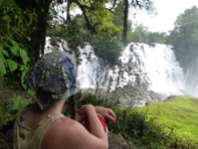 Me at Kabweluma Falls.