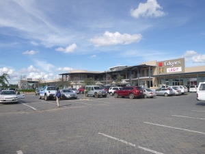 Where the rich Zambians hang out - at Lusaka's fourth - and newest mall.